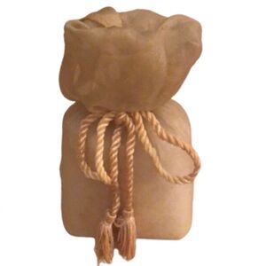 GOLDEN BAG WITH BATH SALTS • TASSEL TIE • UNOPENED